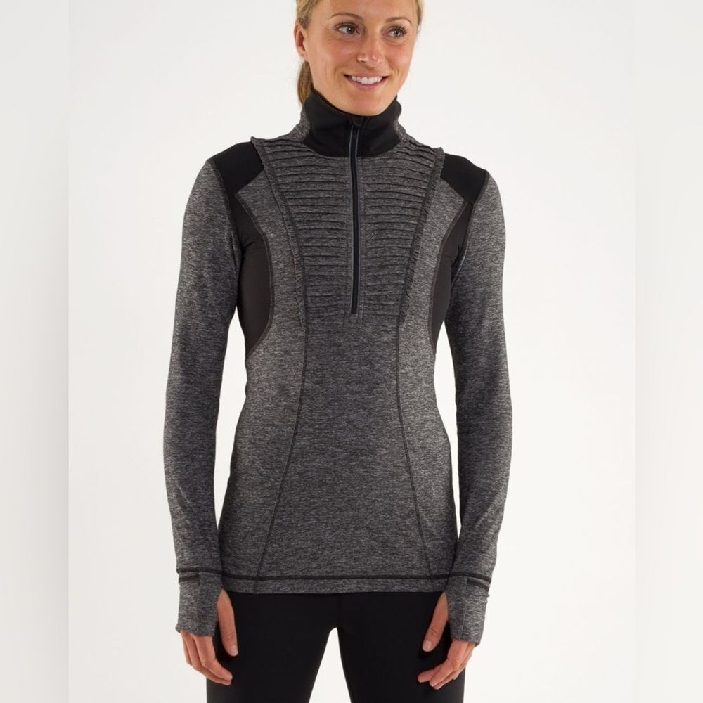 Lululemon | Run Your Heart Out Pullover
Heathered Black | Size: 8 | Like New